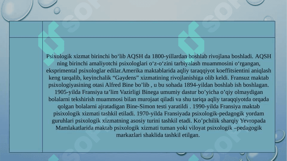 Psixologik xizmatda samarali boshqaruv tizimini shakllantirish bosqichi 5
