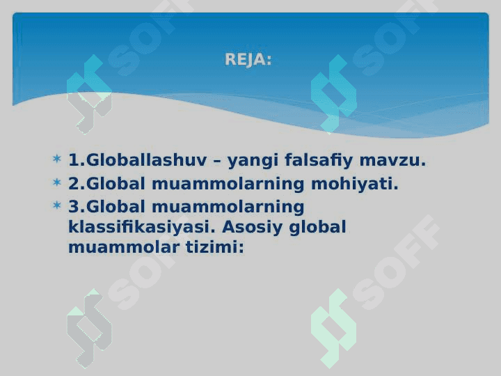 Globallashuv va barqaror taraqqiyot falsafasi 2