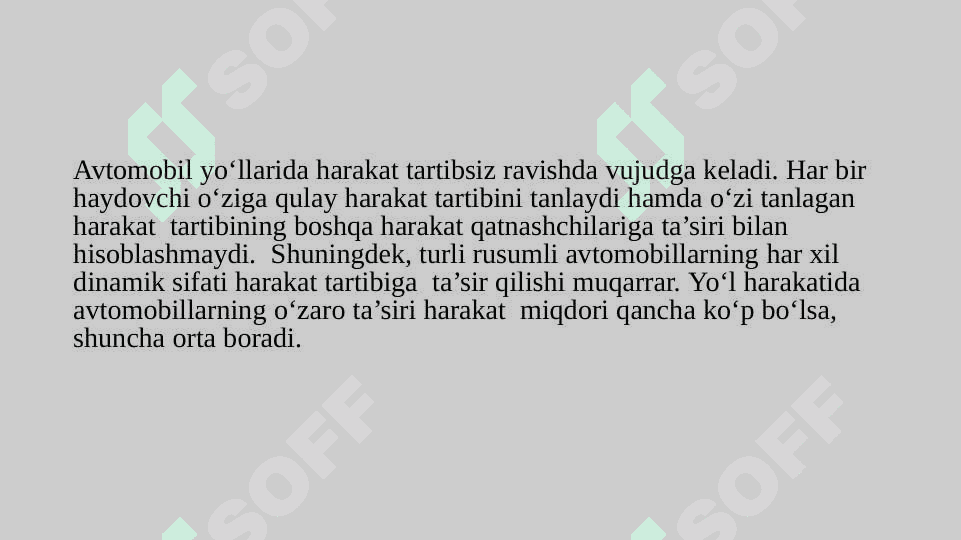 O’zRda harakat xavfszlik taminalash tizimi,boshqarish, tashkil etsh va huquqiy tartibga solish 5