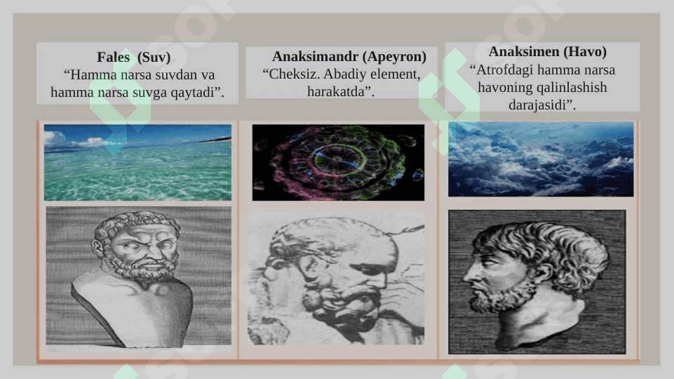 Falsafaning taraqqiyot bosqichlari 6