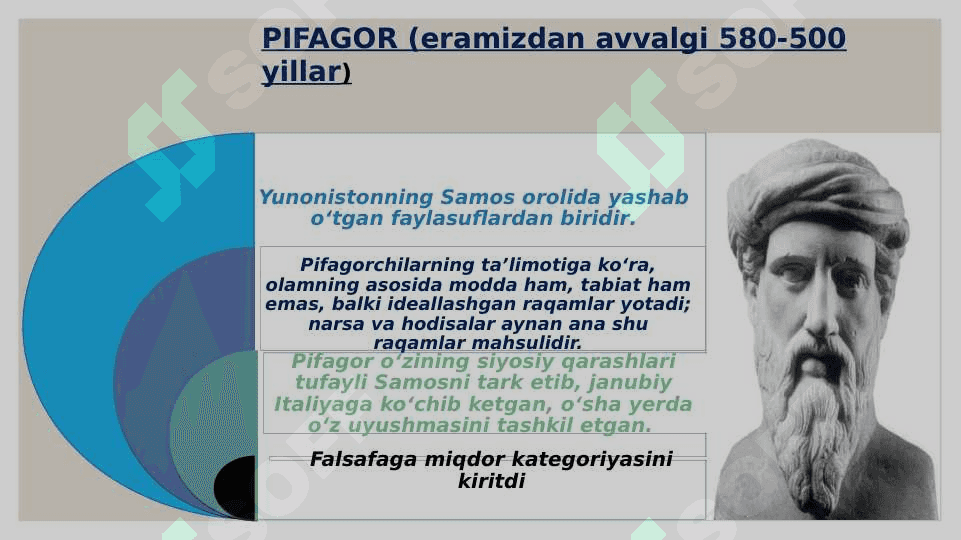 Falsafaning taraqqiyot bosqichlari 7