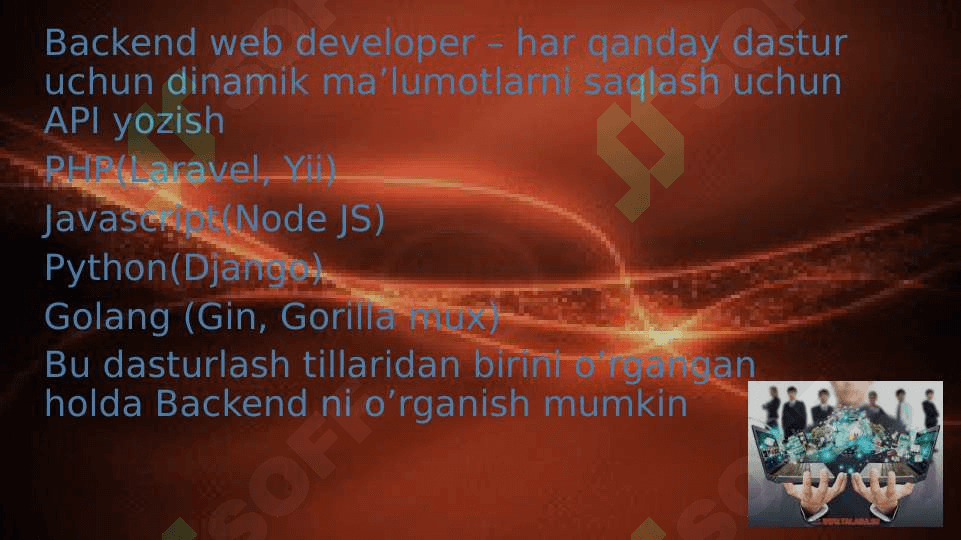 Dasturlash tillarini o’rganishda informatikaning usul va vositalaridan foydalanish 6