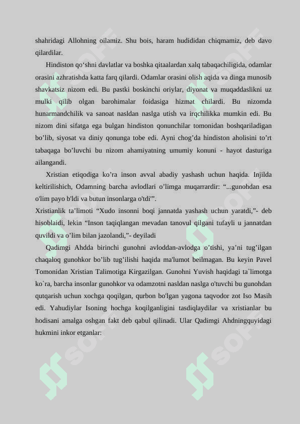 Osmon va Osmon Ilohlari 4