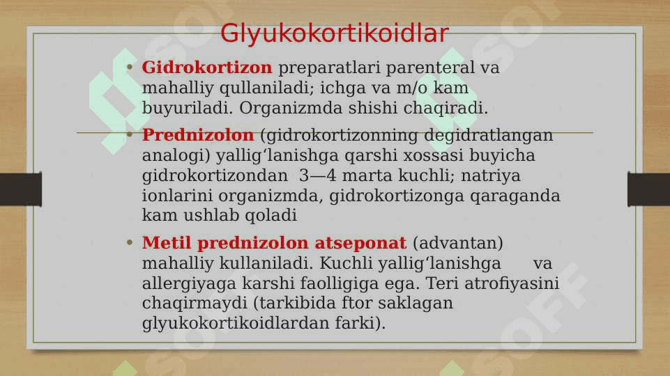 Yallig’lanishga qarshi vositalar 6
