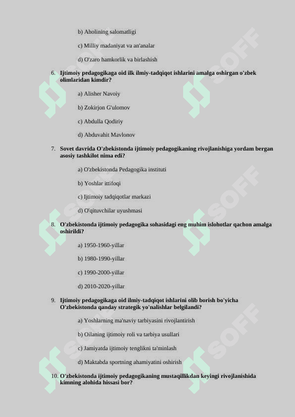 O'zbekistonda ijtimoiy pedagogikaning rivojlanish tarixi 2