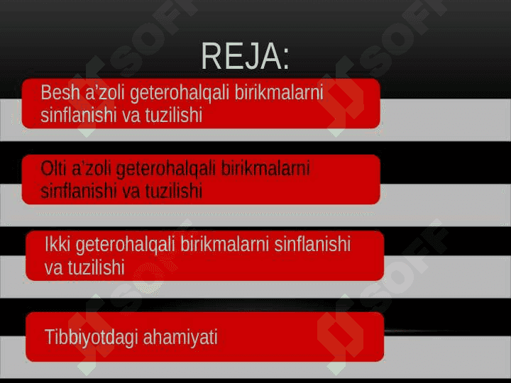 GETEROSIKLIK BIRIKMALAR . Geteroxalqali moddalar 2