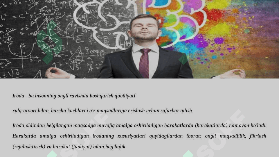 Iroda nazariylari 6