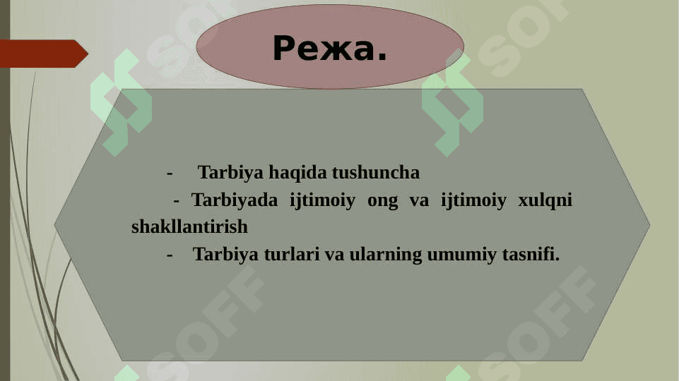 Tarbiya mazmuni 2