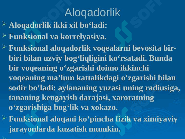 Korrelyatsiya koeffitsienti, uning baxolash usullari, statistik tahlil etishda qo‘llanilishi. Standartlashtirish, standartlashtirilgan ko‘rsatkichlarining axamiyati, ularni  hisoblash 3