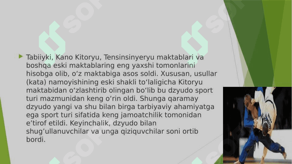 Dzyudo turlari bo’yicha mashg’ulotlarni o’tkazish metodikasi 3