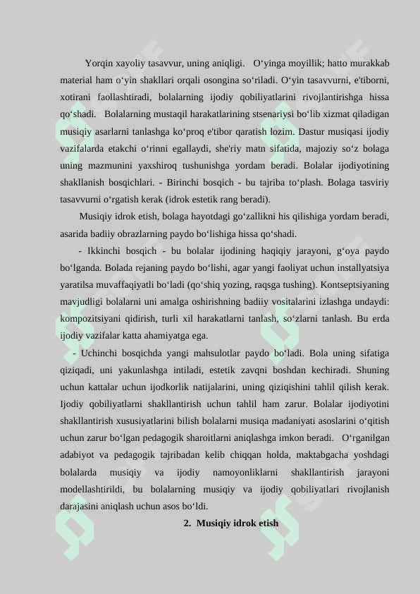 Musiqiy tarbiyaning ahamiyati 7