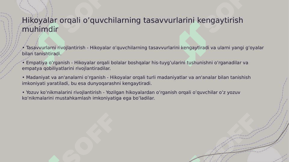 Sinfdan tashqari oʼqish darslarida hikoya oʼqitish darslarini tahlil qilish 3