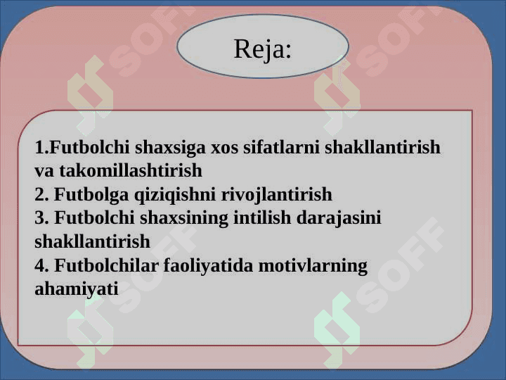 FUTBOLDA TAYYORGARLIKNING MAXSUS USLUBLARI 2