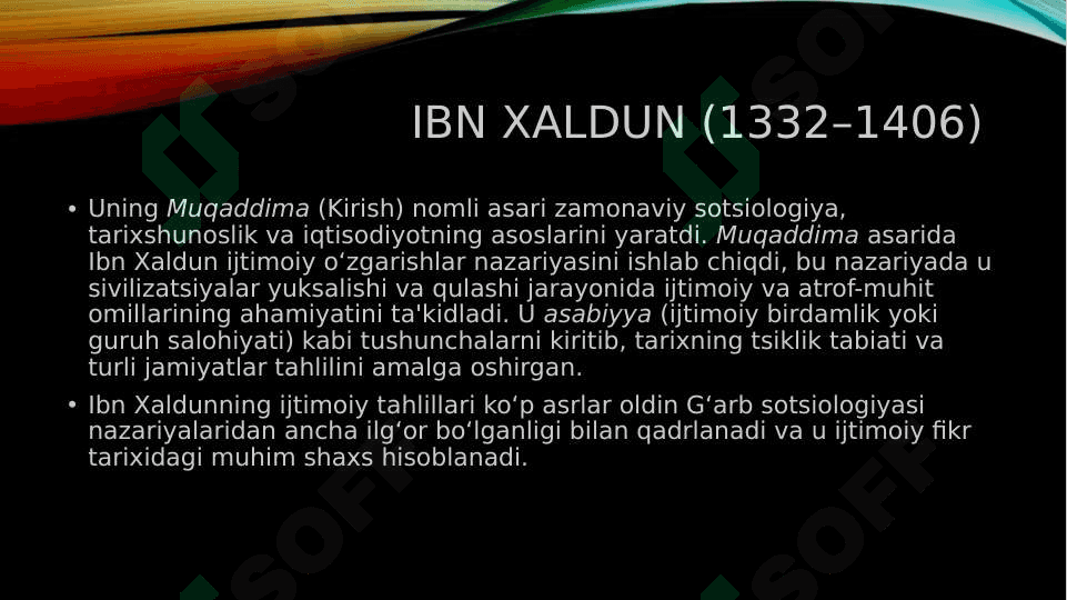 G’arbda  sotsiologiyaning vujudga kelishi 3