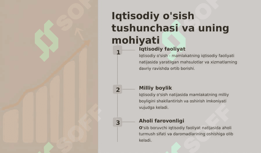 Iqtisodiyo'sishning mezonlari va ko'rsatkichlari 3