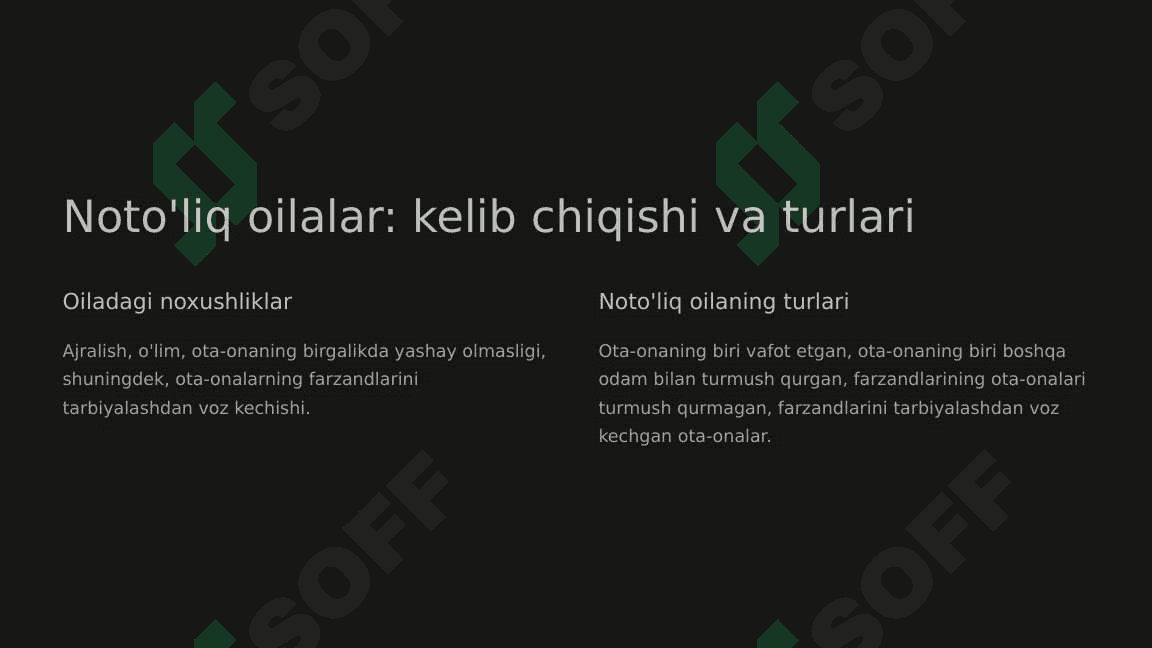 Noto'liq oilaning ijtimoiy-pedagogik muammolari 2