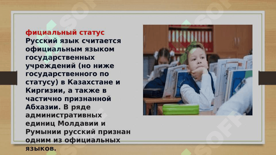 Статус русского языка в разных странах мира 7