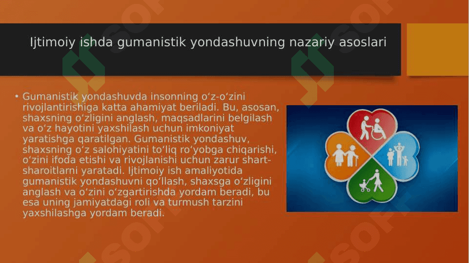 Ijtimoiy ish amaliyotida gumanistik yondashuv 7