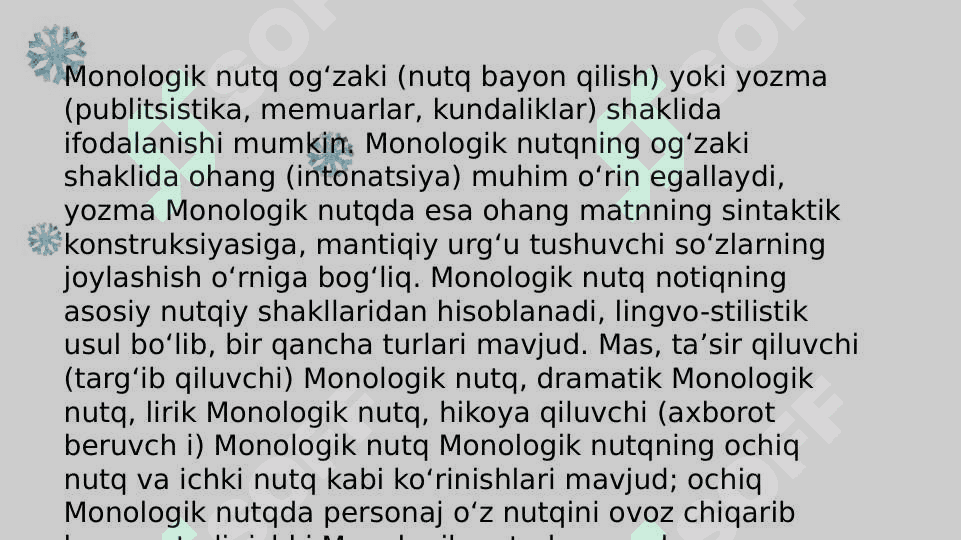 Monologik nutqning elementlari 4