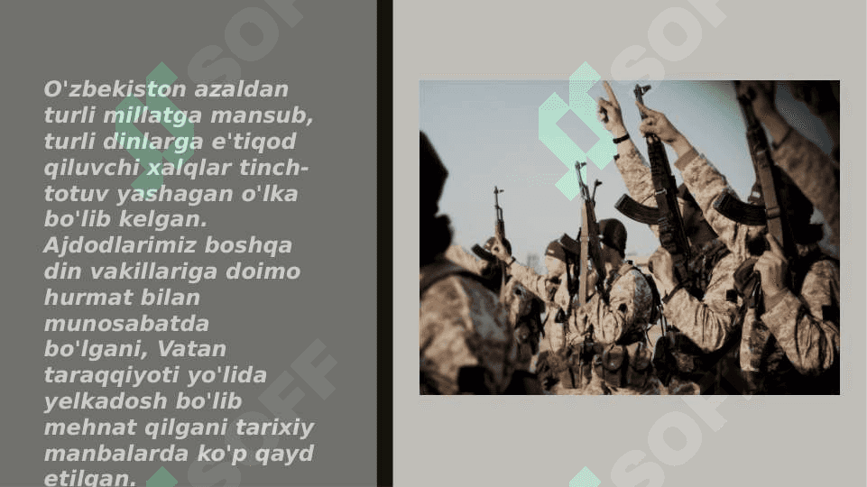 Ekstremizm va terrorizmning mohiyati va uning jamiyat barqarorligiga tahdidi 2