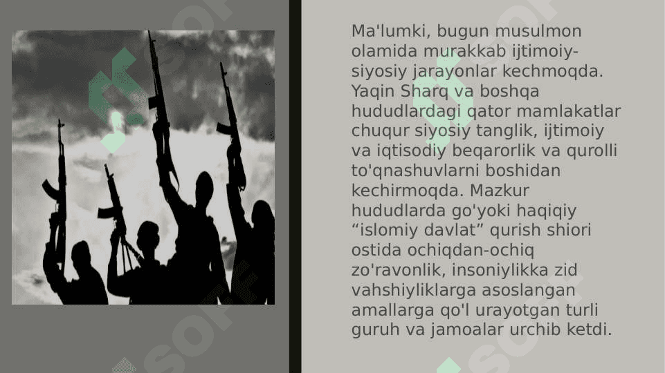 Ekstremizm va terrorizmning mohiyati va uning jamiyat barqarorligiga tahdidi 4