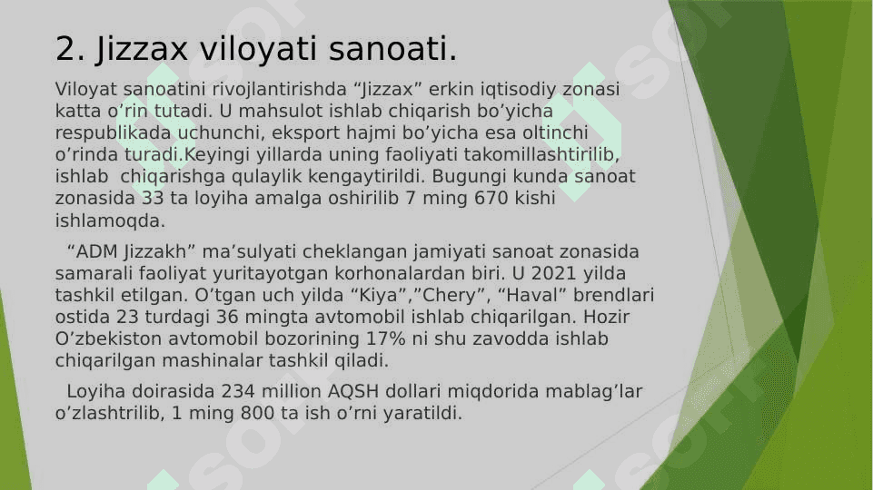 Jizzax viloyati iqtisodiyoti 5
