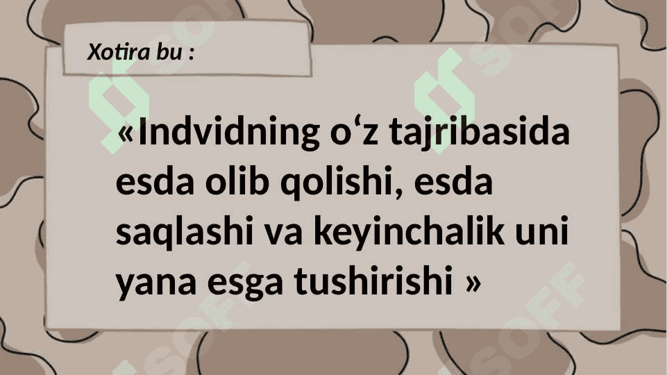 Xotira 3