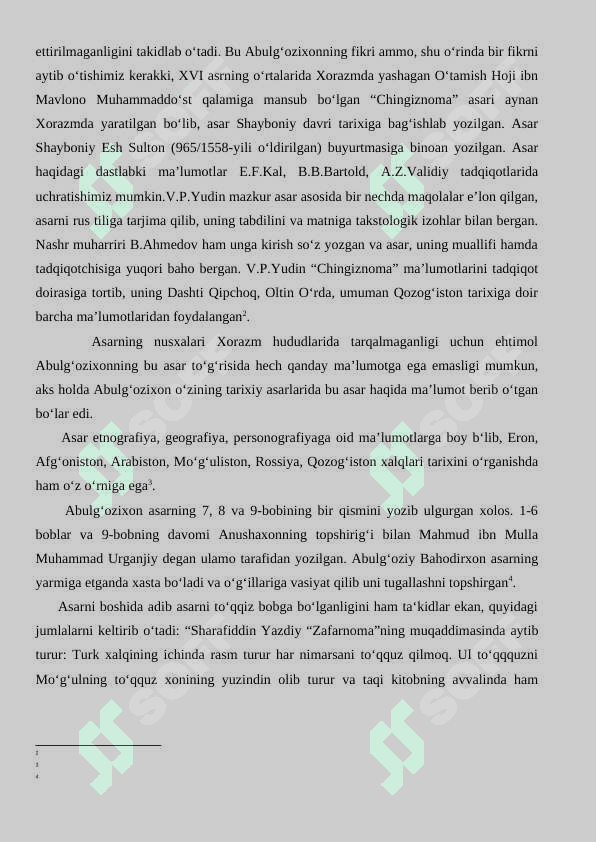 Shajarayi turk va Shajarayi Tarokima  asarlari 3