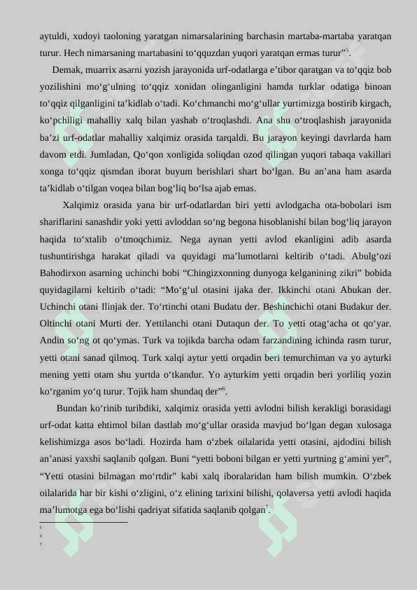 Shajarayi turk va Shajarayi Tarokima  asarlari 4