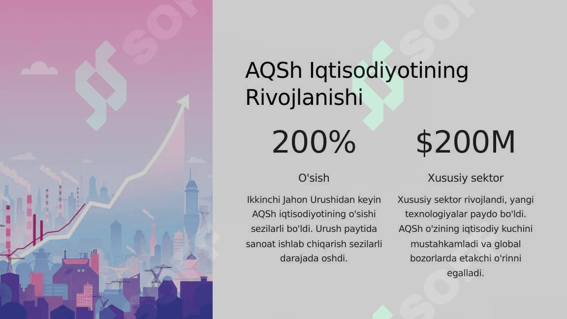 Ikkinchi Jahon Urushidan Keyingi Davrda AQSh 4