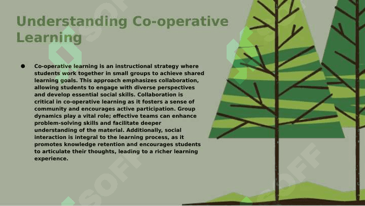 Co-operative learning also (collaborative learning) 3