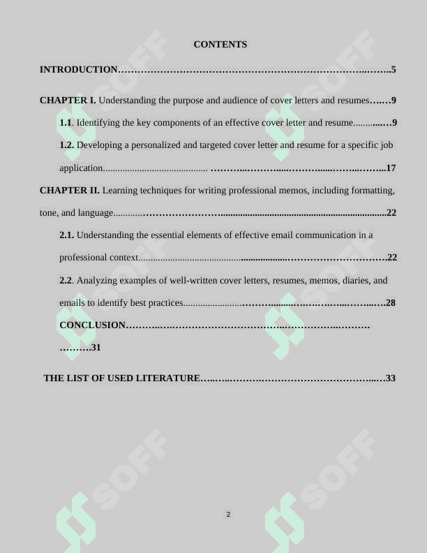 “Writing Cover Letters and Resumes writing Memos, Diaries and E-mails” 2