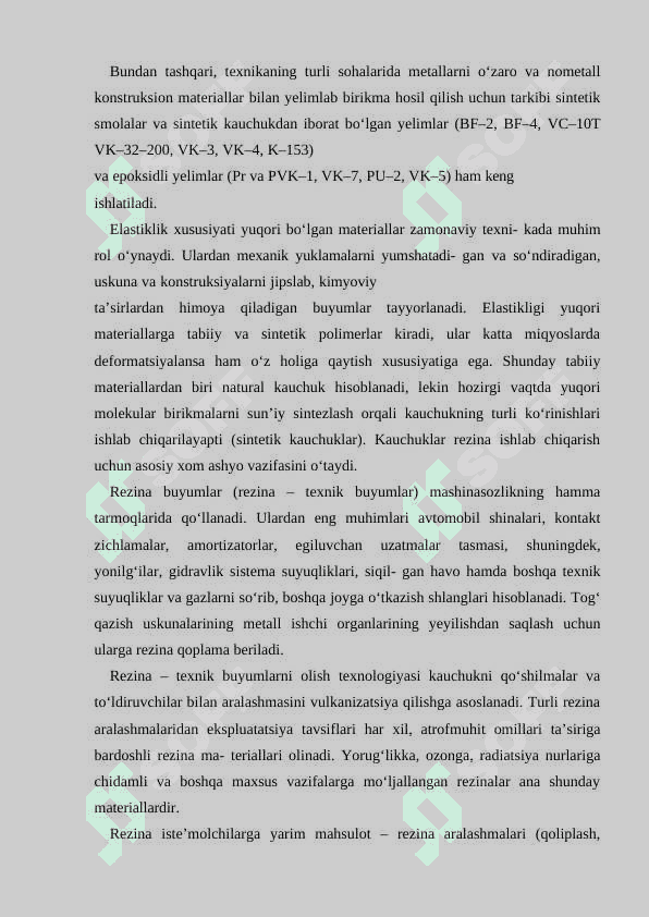 Rezina detallarni tayyorlash 4