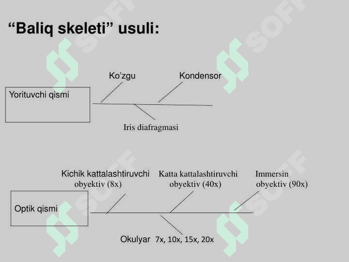Mikroskopning tuzilishini o’rganish 4