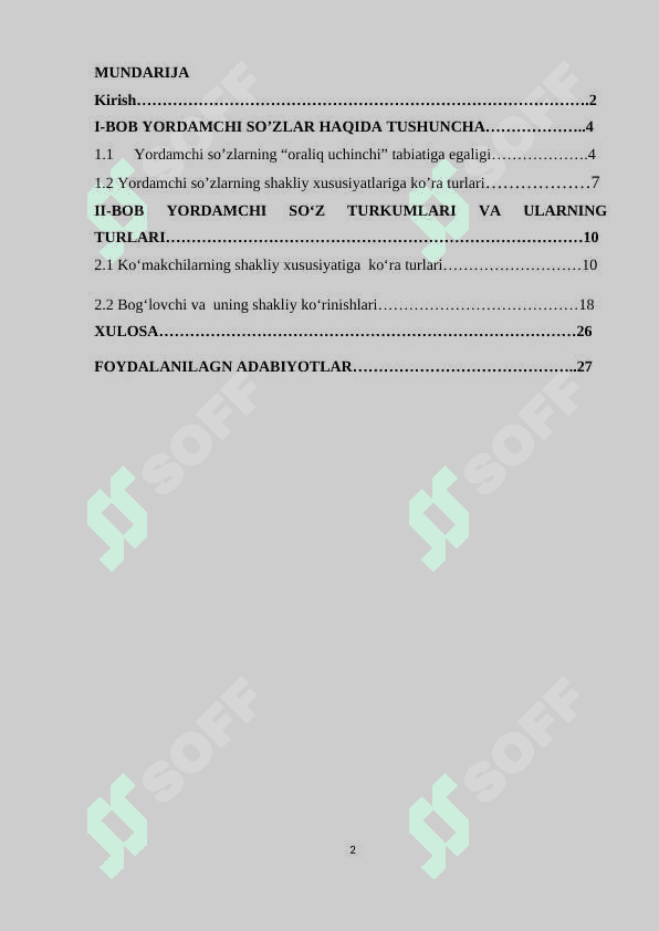 KURS ISHI 2