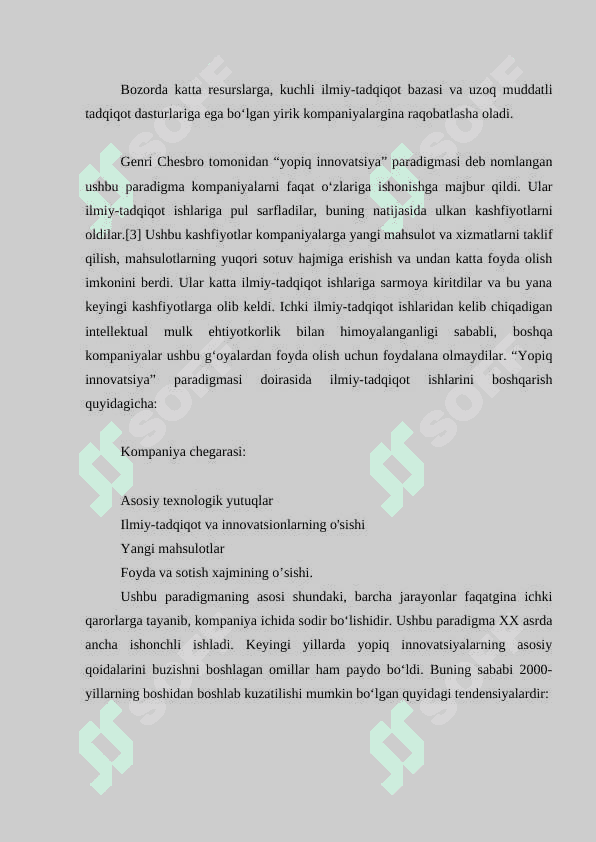 Tashqi omillar va innovatsiyaning o‘sishga taʼsiri 8