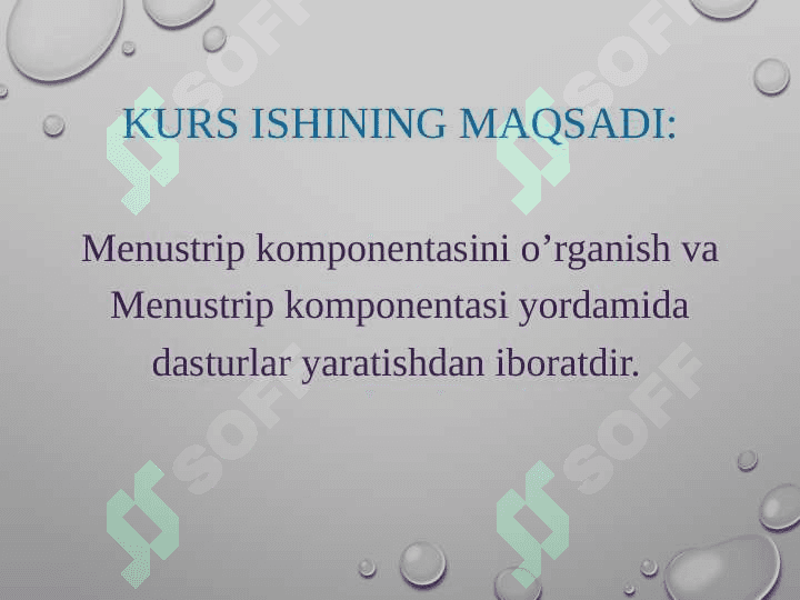 C# dasturlash tilida menustrip komponentasi yordamida dasturlar yaratish 2