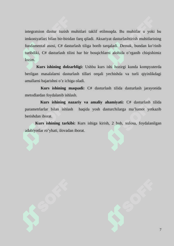 C# dasturlash tilida Ona tili fonetika bo’limi bo’yicha  dastur yaratish 7