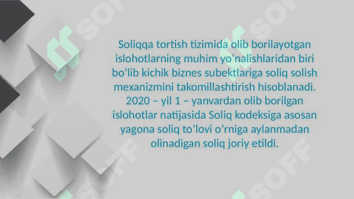 Aylanmadan olinadigan soliqni hisoblab chiqarish, soliq hisobotini taqdim etish hamda toʻlash tartibi 4