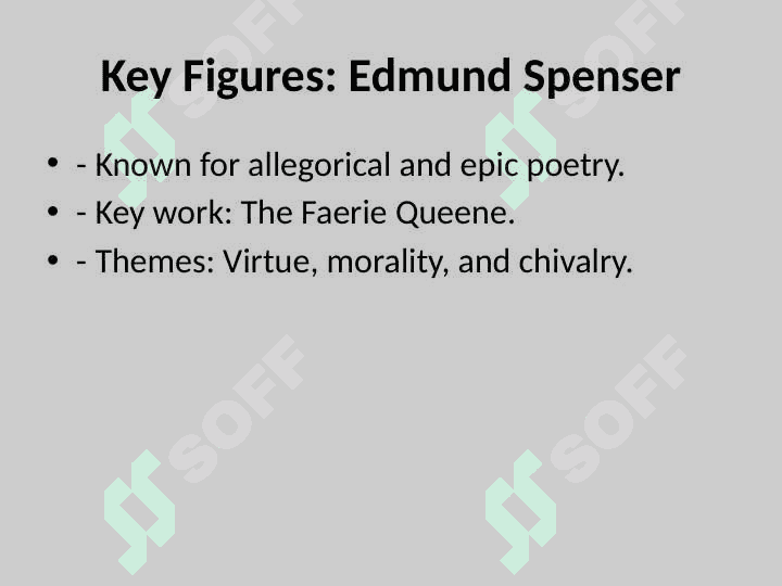The Renaissance in English Literature 8