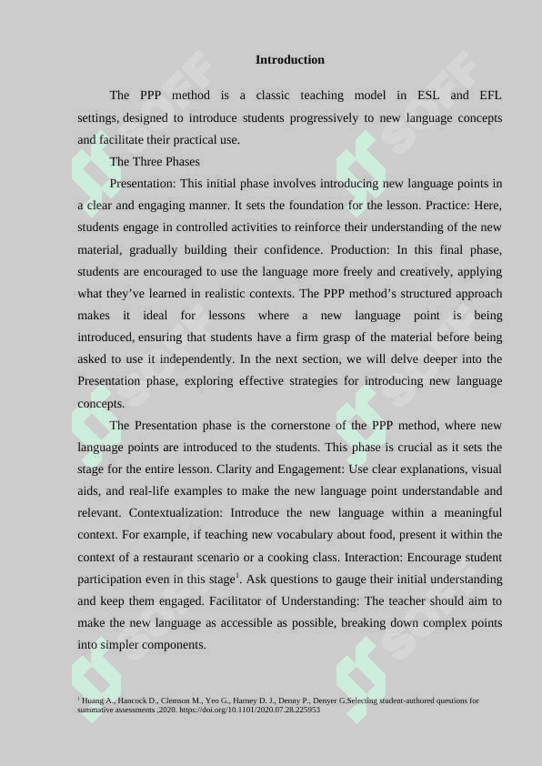 PRESENTATION , PRACTISE AND PRODUCTION IN PLANNING LESSON 3