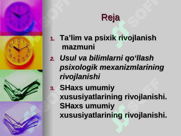 shaxs shakllanishi sifatida psixik riojlanishning psixoanalitik yo'nalishi 2