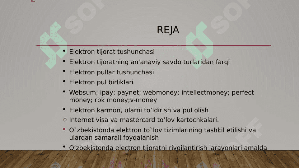 Internet tolov tizimlari va ularning ishlash texnologiyalari. 2