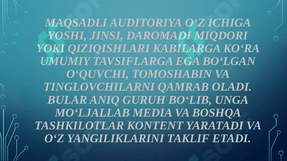 Reklamaning ijtimoiy mazmun-mohiyati 7