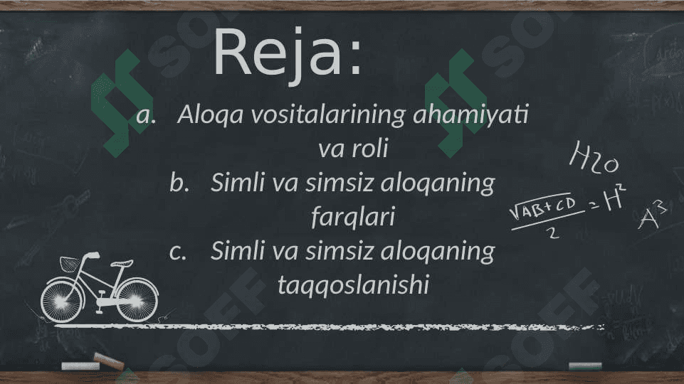 Simli va simsiz aloqa vositalari 2