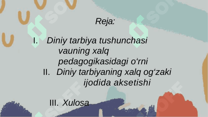 Xalq pedagogikasida diniy tarbiyaning ifodalanishi 2