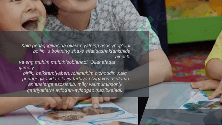 Xalq Pedagogikasida oilava oilaviy tarbiyaning aks etishi 3