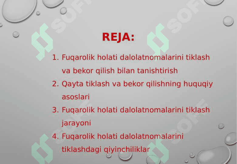 Fuqarolik holati dalolatnomalarini yozuvlarini tiklash va bekor qilish 2