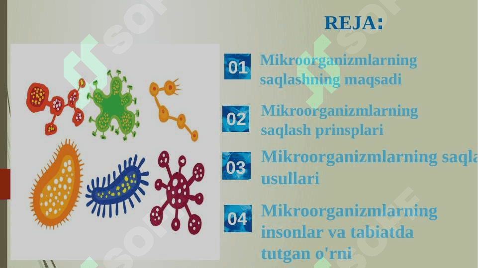 Mikroorganizmlarnin saqlash usullari 3
