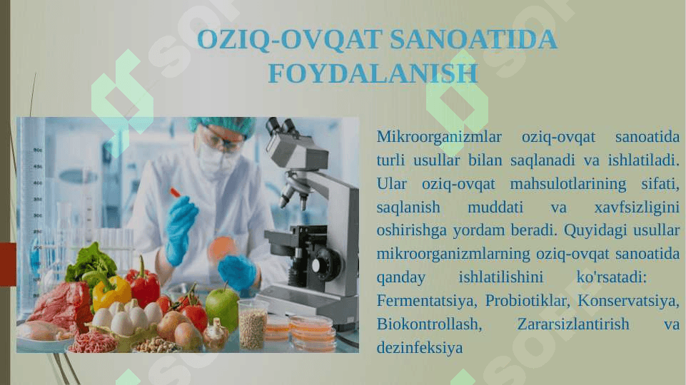 Mikroorganizmlarnin saqlash usullari 5